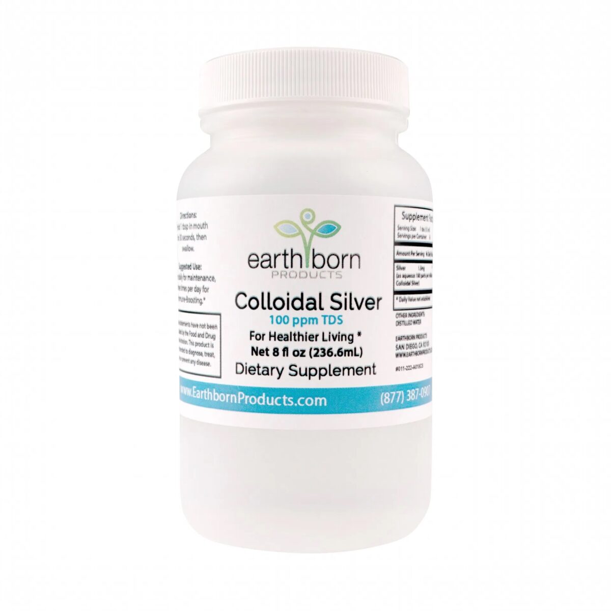 colloidal silver 8 oz earthborn products